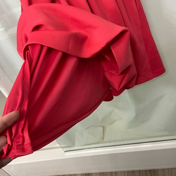 Jessica Simpson Knee Length Size 8 Pink Dress With Gold Chain With Pockets - Picture 10 of 10